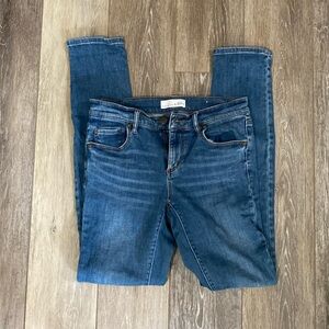 LOFT modern skinny mid rise jean